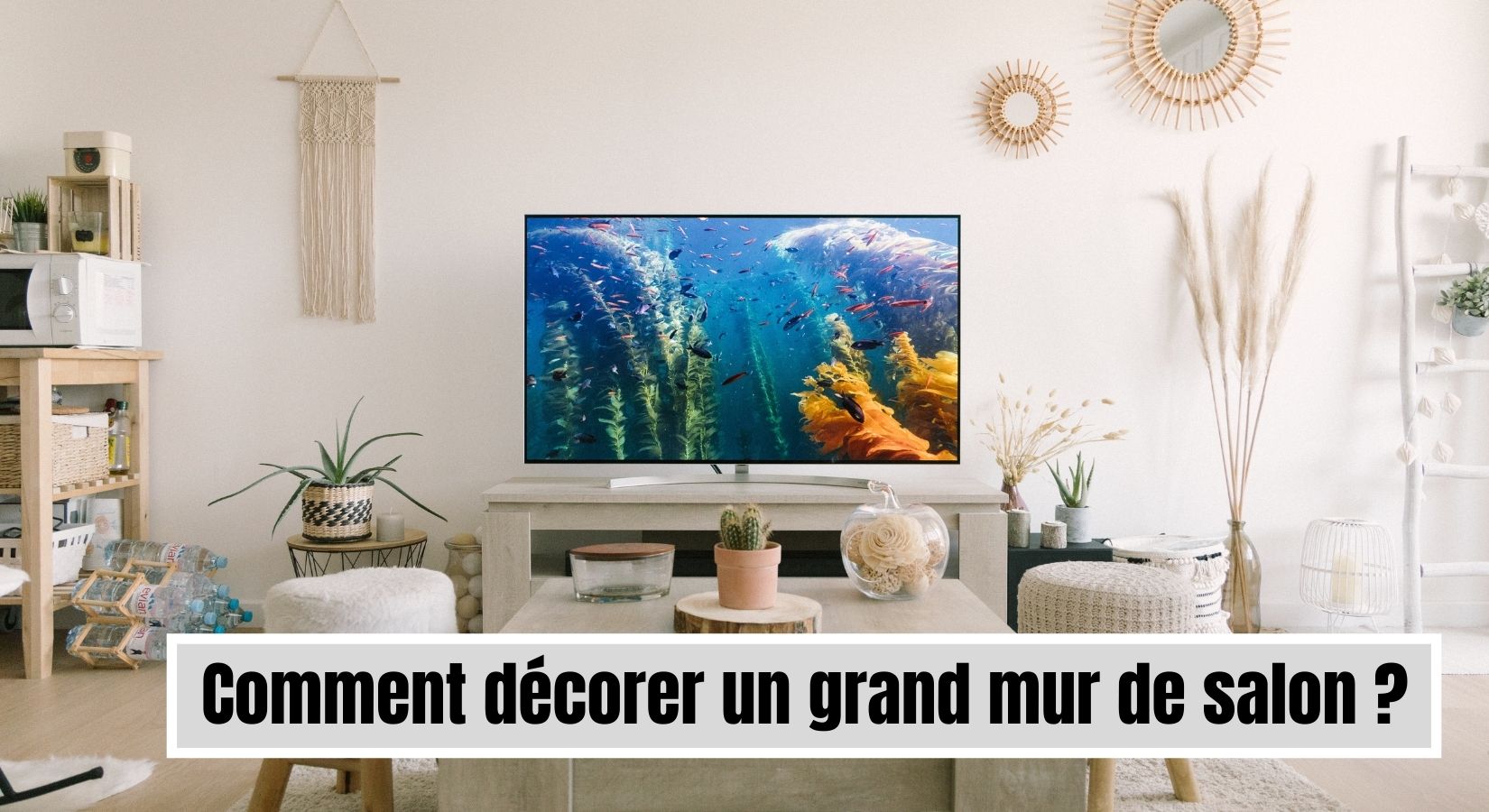 Comment décorer un grand mur de salon ?