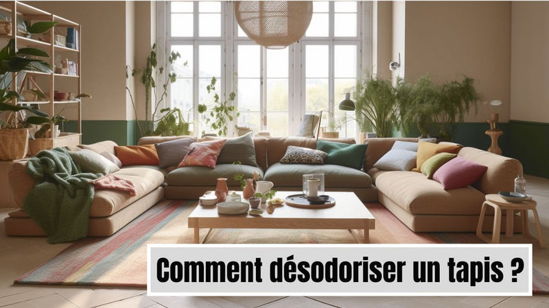 Comment désodoriser un tapis ?