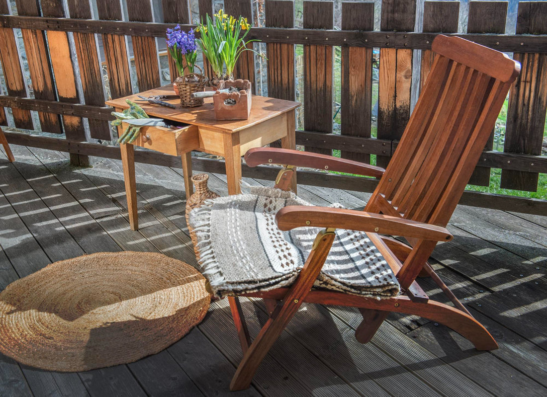 Peut-on mettre un tapis en jute en extérieur ?