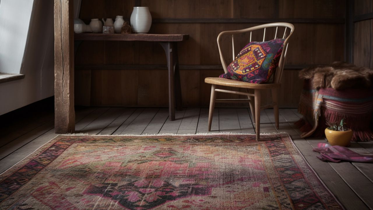 collection tapis vintage