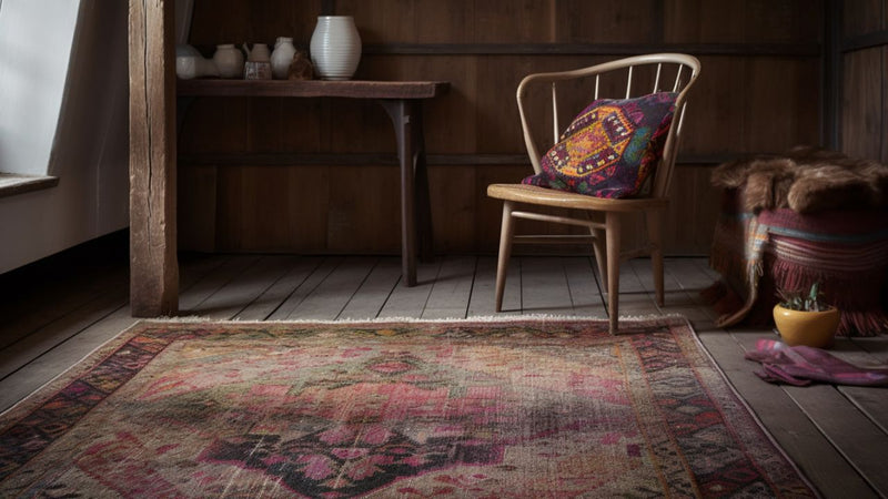 collection tapis vintage