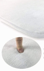 Tapis Rond Rouge et Noir