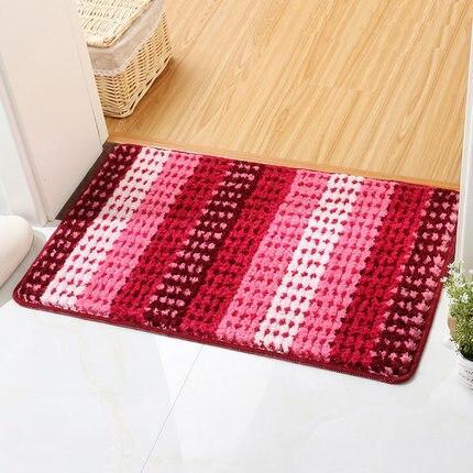 Grand Tapis de Bain Rouge