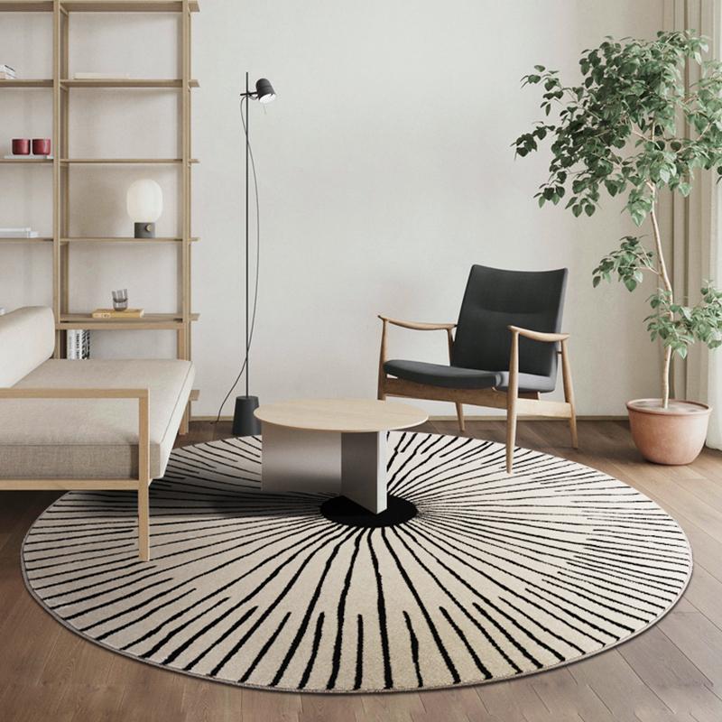 Grand Tapis Rond Salon