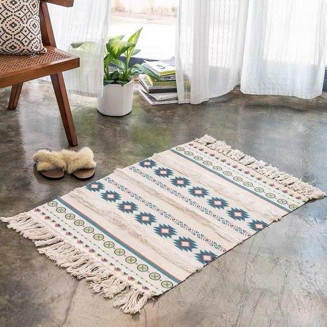 Petit Tapis Berbère Blanc