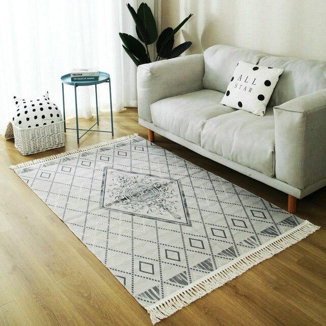 Tapis Africain Tressé