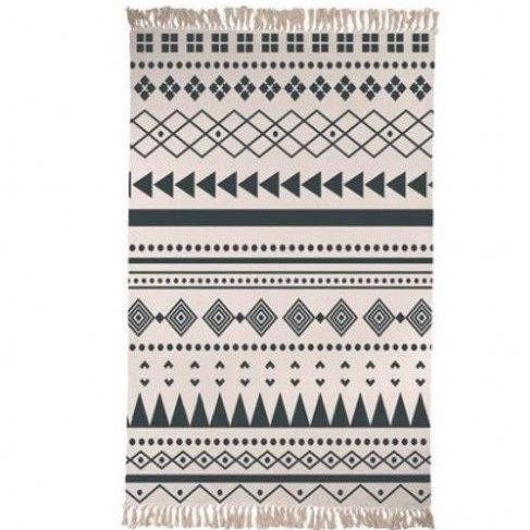 Tapis Berbère Beige et Noir