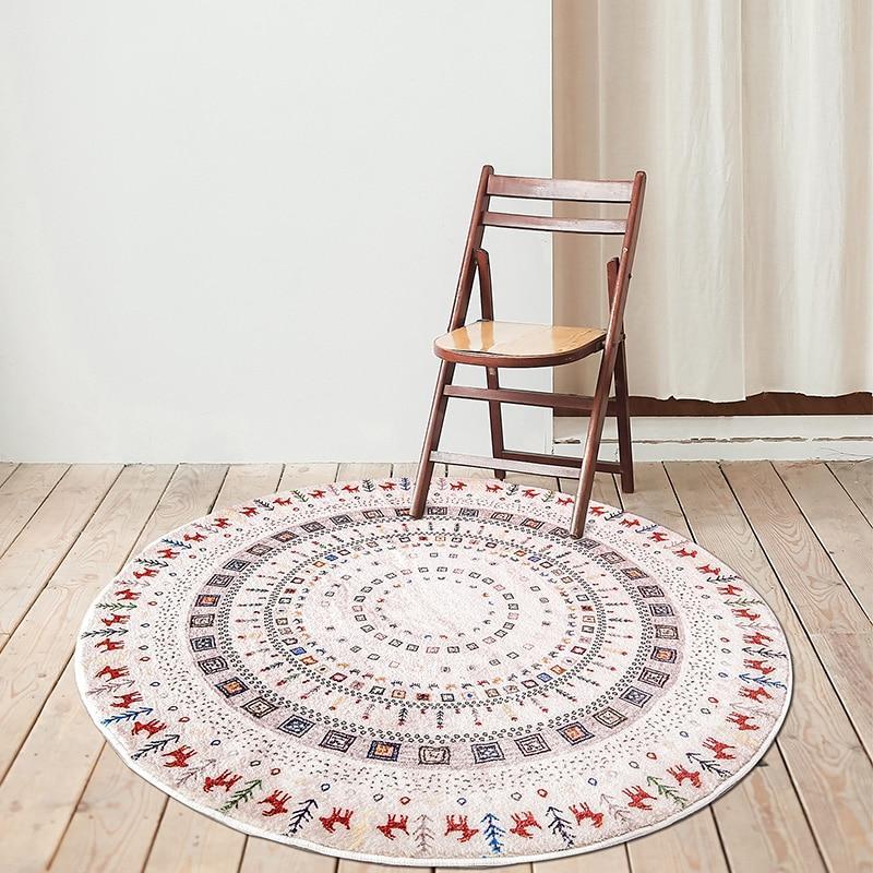 Tapis Berbère Blanc Rouge