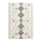 Tapis Berbère Blanc Géométrie 