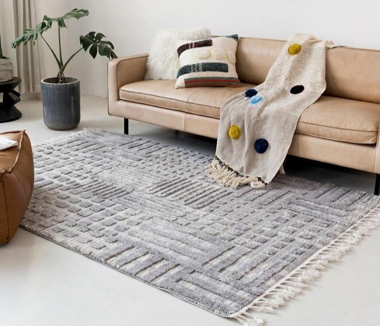 Tapis Berbère Carré