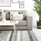 Tapis Berbère Gris et Blanc Epais