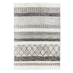 Grand Tapis Berbère Gris et Blanc