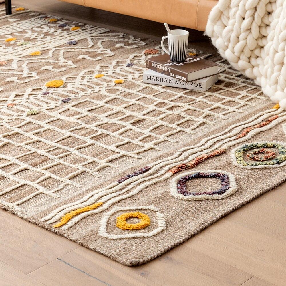 Tapis Oriental en Jute