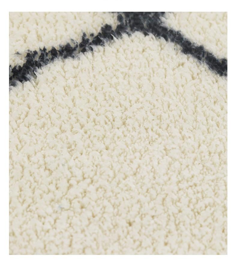 Tapis Berbère Laine Blanc