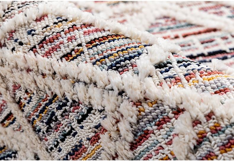 Tapis Berbère Laine Coloré