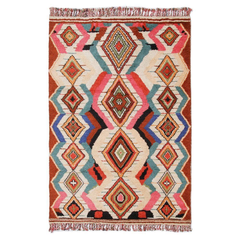 Tapis Laine Fait Main