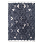 Tapis Berbère Laine Noir