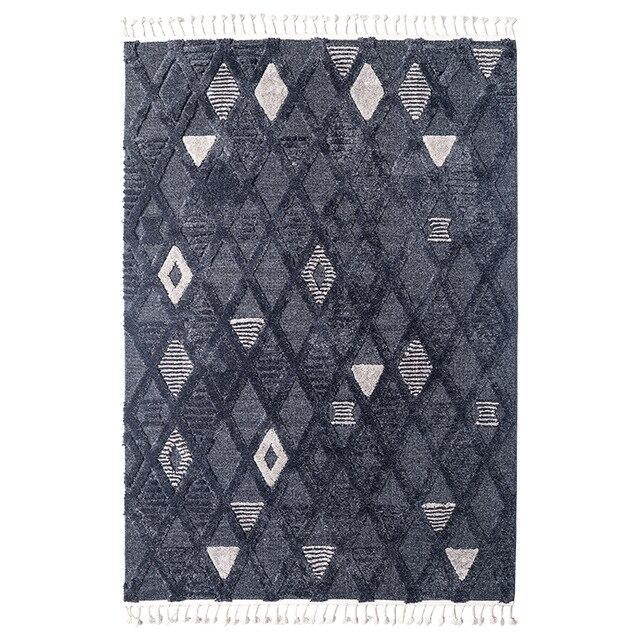 Tapis Berbère Laine Noir