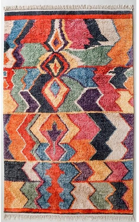 Tapis Berbère Multicolore Salon