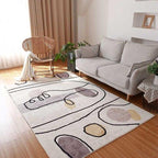 Tapis Berbère Noir et Ecru