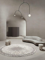 Tapis Berbère Gris Rond