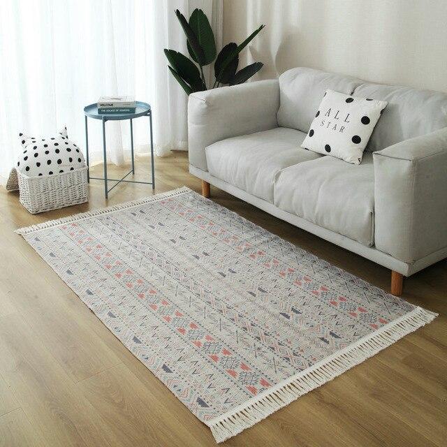 Tapis Berbère Synthétique Orangé