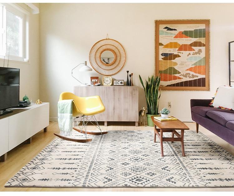 Tapis Berbère Tissé Beige