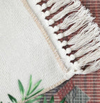 Tapis Blanc Gris Bleu