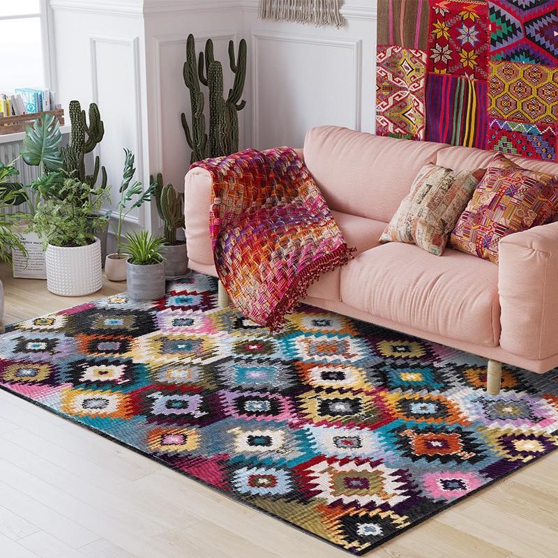 Tapis Bohème Multicoloré