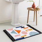 Tapis de Bain Absorbant Blanc