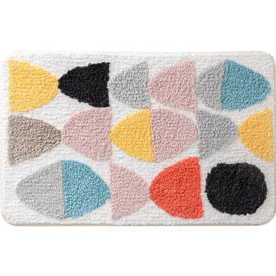 Tapis de Bain Antidérapant Blanc 