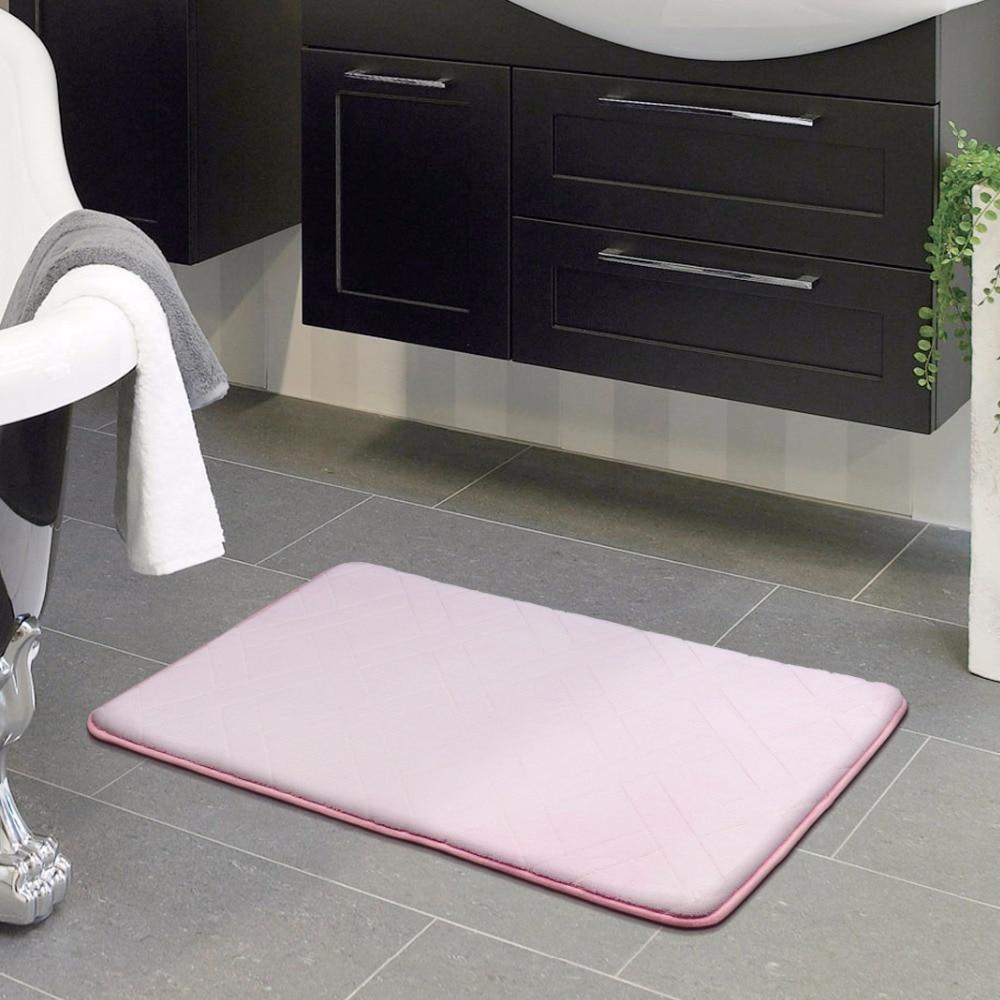 Tapis de Bain Antidérapant Rose