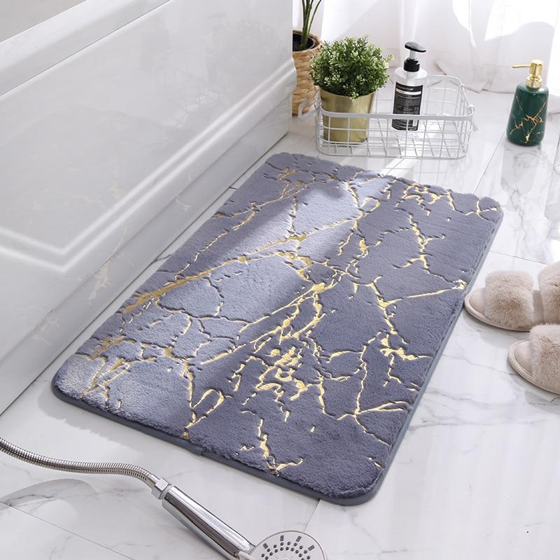 Tapis de Bain Argenté