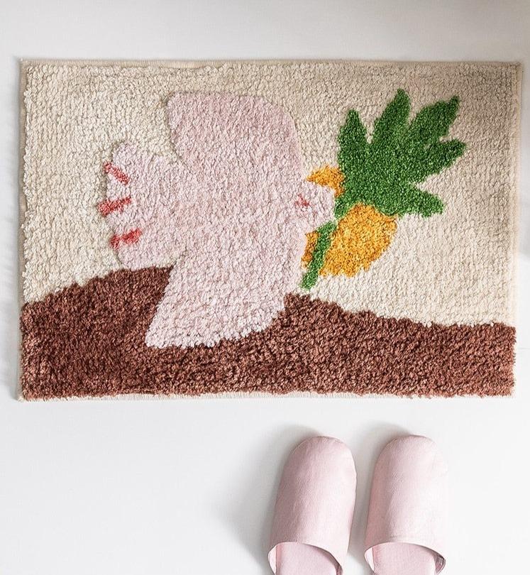 Tapis de Bain Art Déco