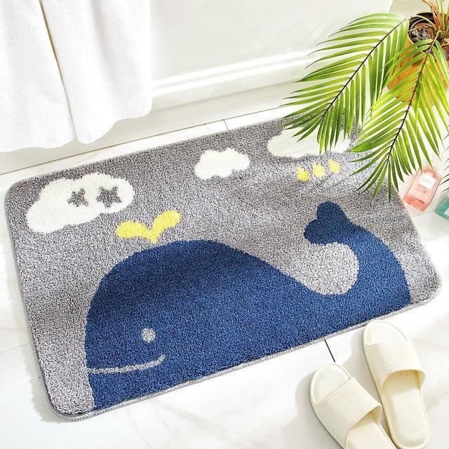 Tapis de Bain Baleine Bébé