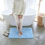 Tapis de Bain Bleu