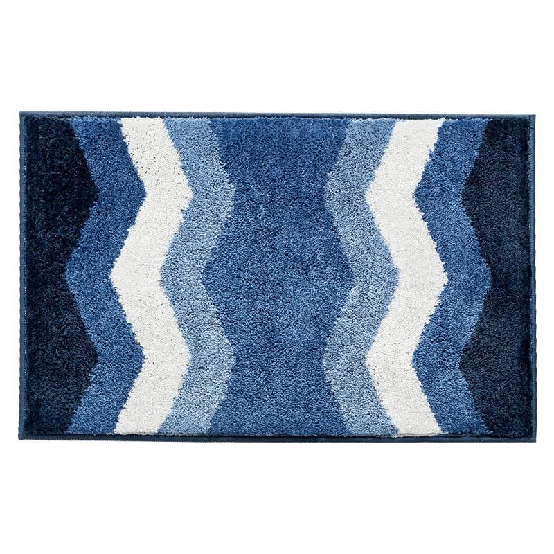 Tapis de Bain Bleu Foncé 