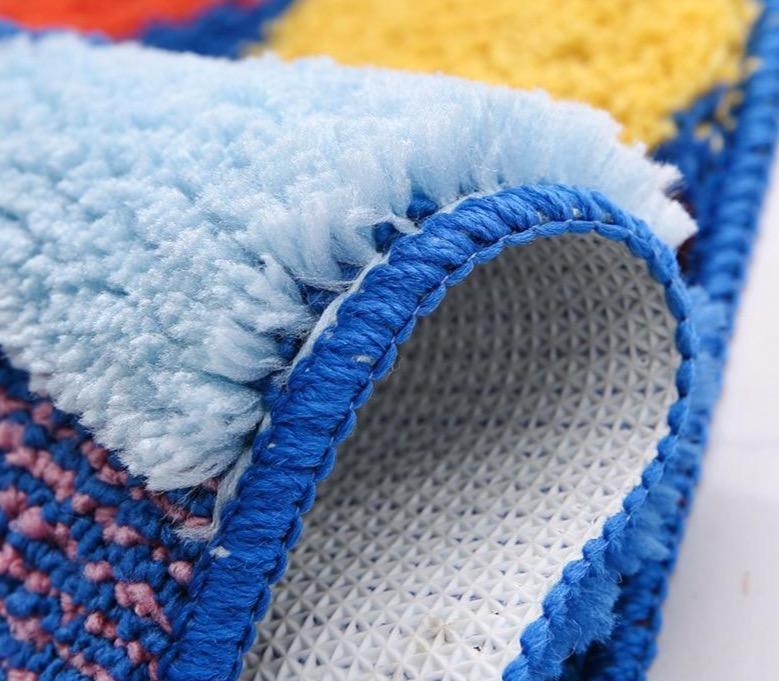 Tapis de Bain Bleu Marine