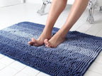 Tapis de Bain Bleu Paon