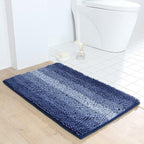 Tapis de Bain Bleu Paon