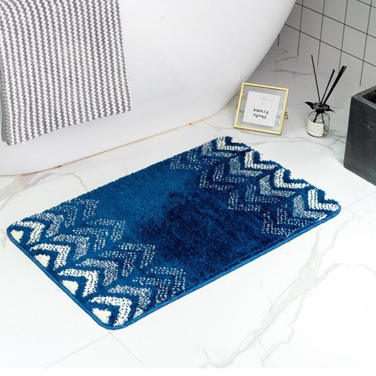 Tapis de Bain Bleu Roi