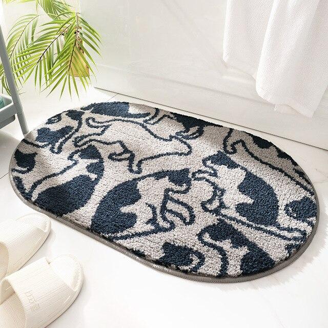 Tapis de Bain Chat Gris