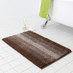 Tapis de Bain Chenille Marron