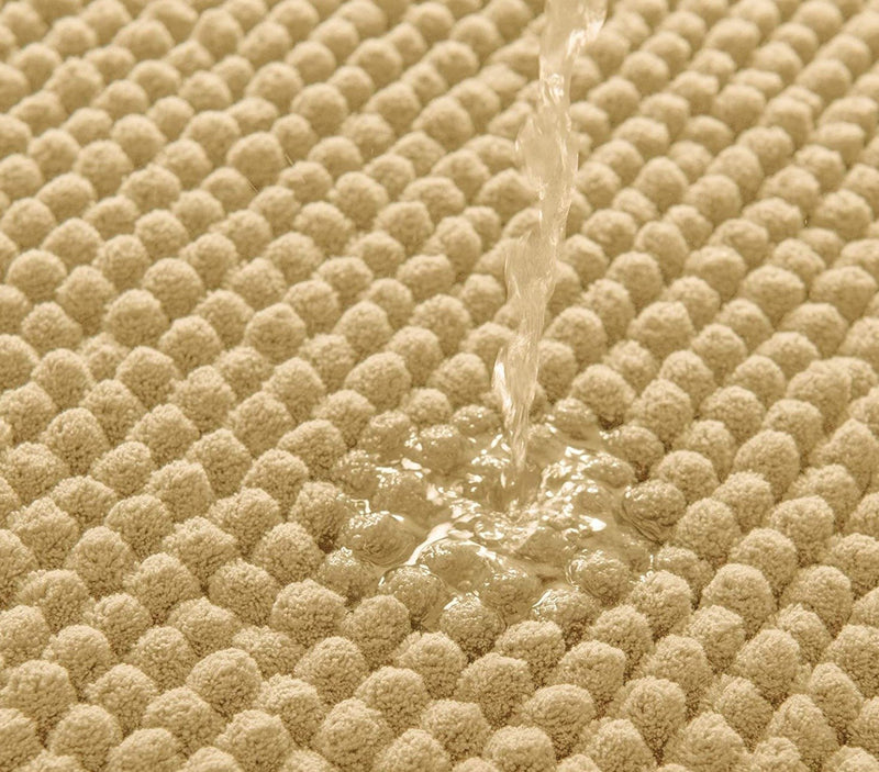 Tapis de Bain Demi Lune Beige