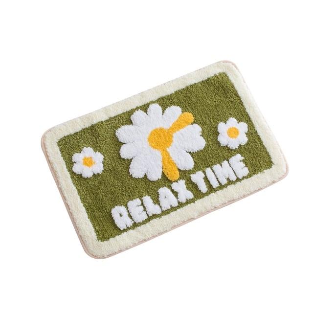 Tapis de Bain Effet Herbe