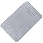 Tapis de Bain en Diatomite Gris