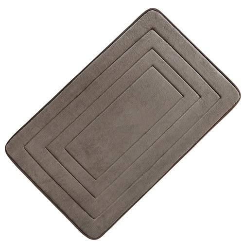 Tapis de Bain en Pierre Diatomite Marron