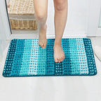 Tapis de Bain Epais Bleu