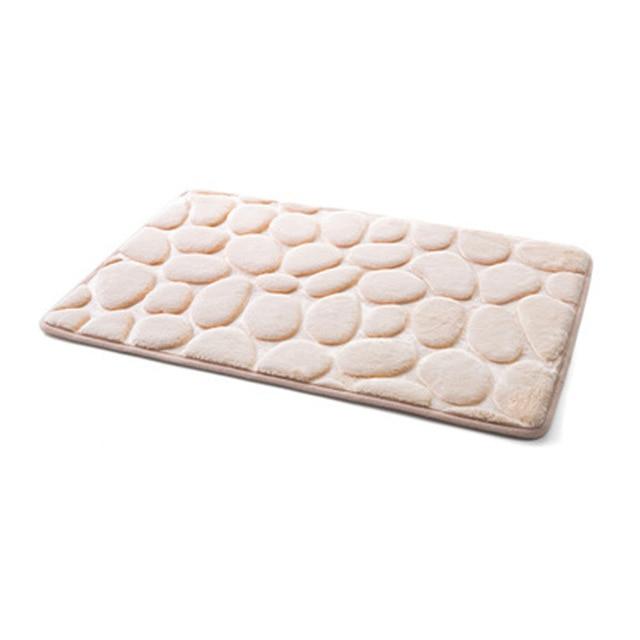 Tapis de Bain Galet Beige