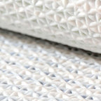 Tapis de Bain Gris et Blanc